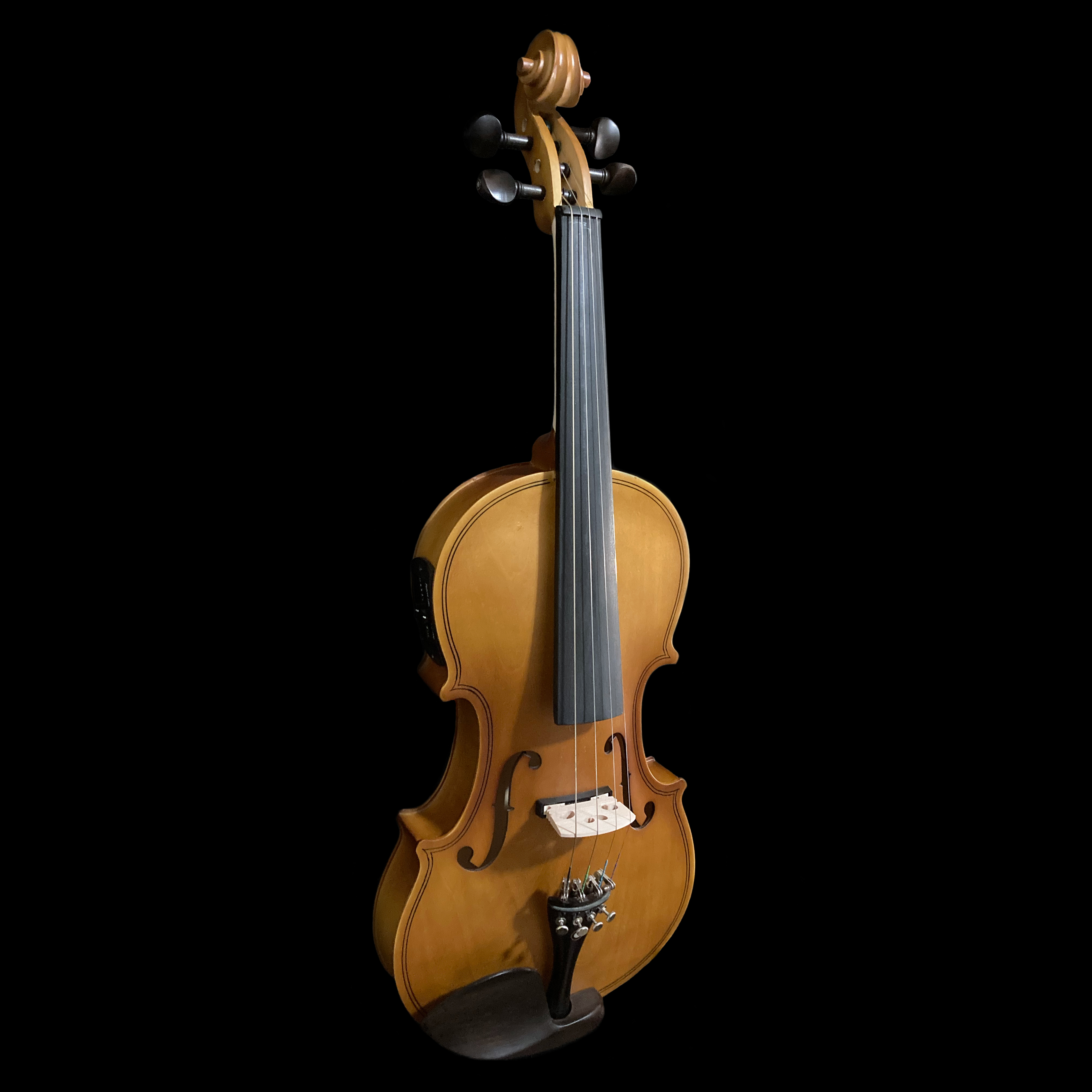 Glarry GV102 4/4 Acoustic EQ Electric Solid Wood Violin Matte