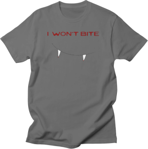 Merch - I Won't Bite T Shirt
